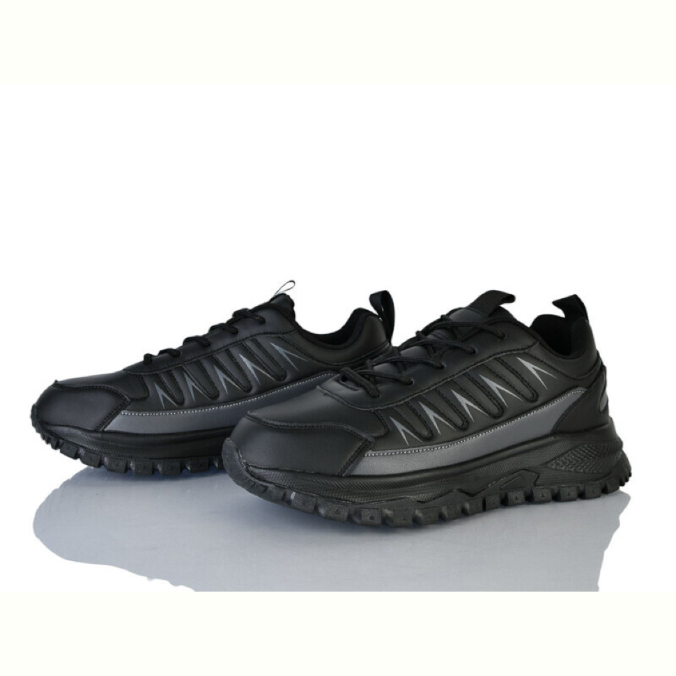 Кроссовки Бабочка-Mengfuna-AESD 44-47 black-black