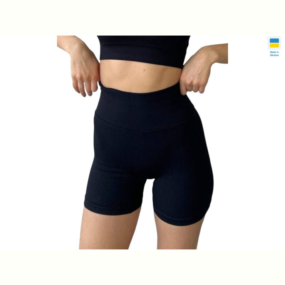 Велосипедки Sport style 05177 чорний