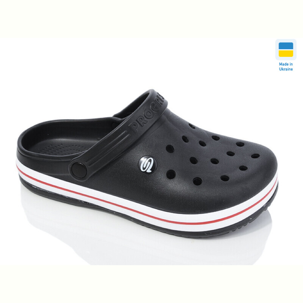 Кроксы Lot Shoes N224 чорний
