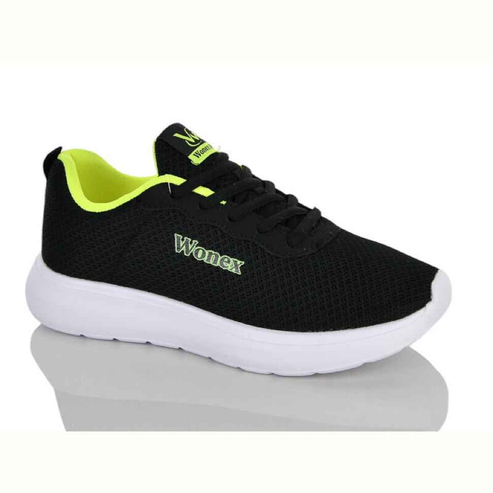 Кроссовки Violeta 2028-24 black-green