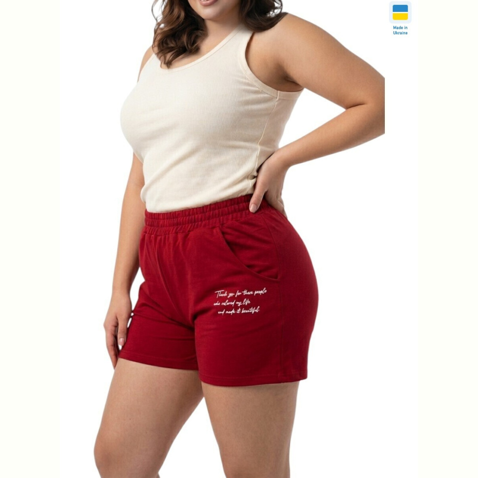 Шорты Sport style 0016 бордо Шорты Sport style 0016 бордо