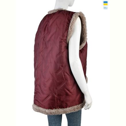 Жилетка LiBang Жилетка N2 норма бордовий