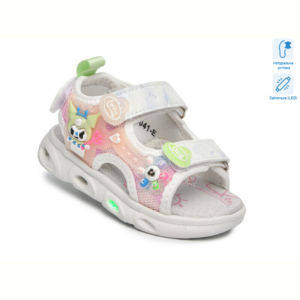 Босоножки Ok Shoes 65041E LED Босоножки Ok Shoes 65041E LED