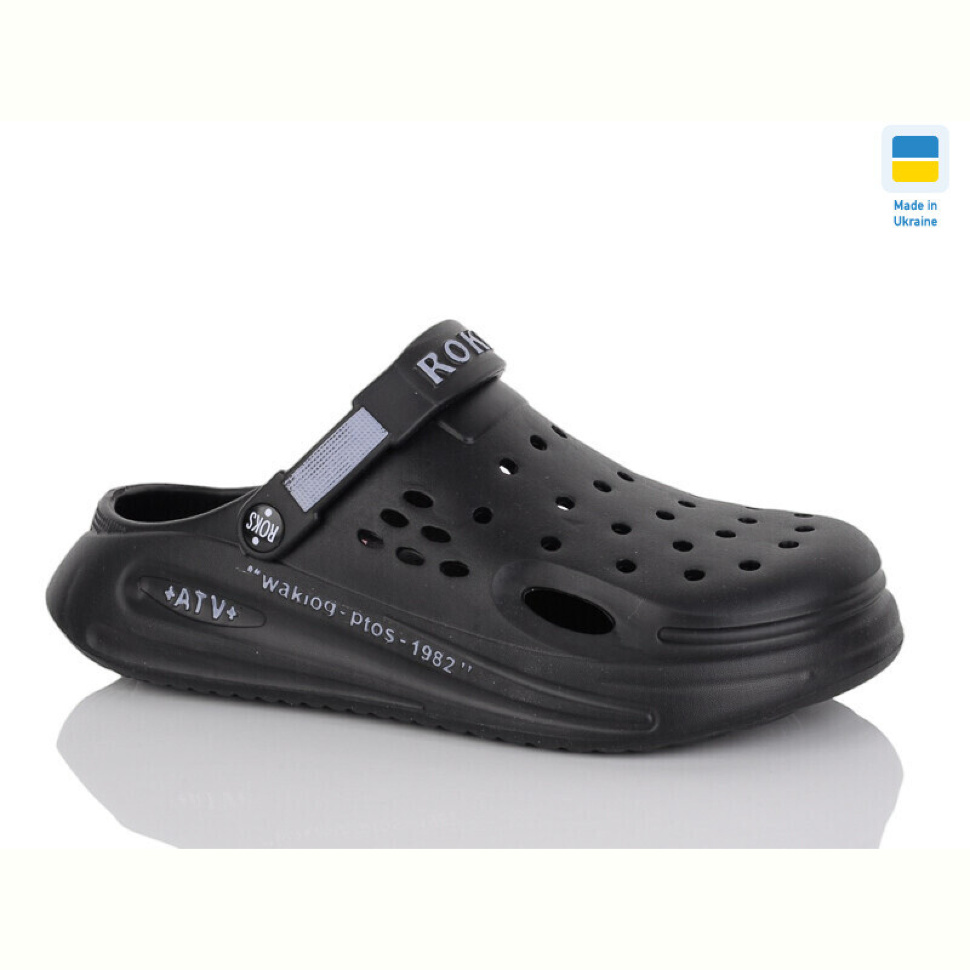 Кроксы Lot Shoes 516-010 чорний