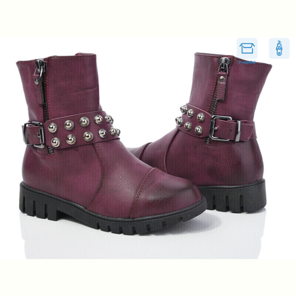 Ботинки Waldem W112 wine