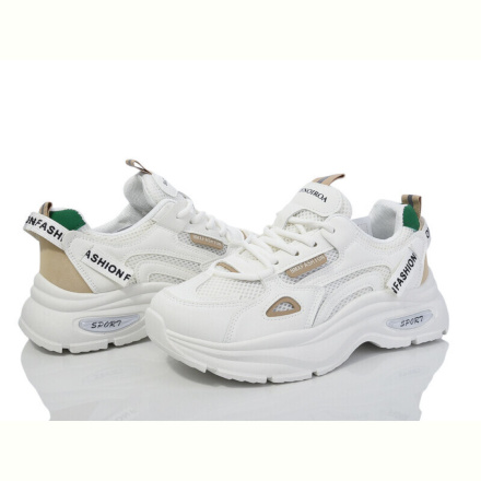 Кроссовки Violeta 149-60 white-beige