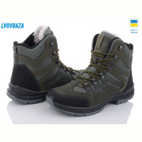Ботинки Lvovbaza Paolla ПАТ3-6713 зелений