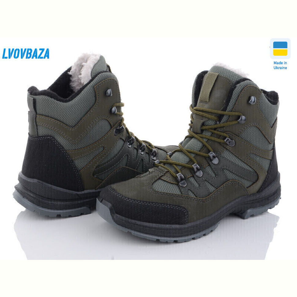 Ботинки Lvovbaza Paolla ПАТ3-6713 зелений