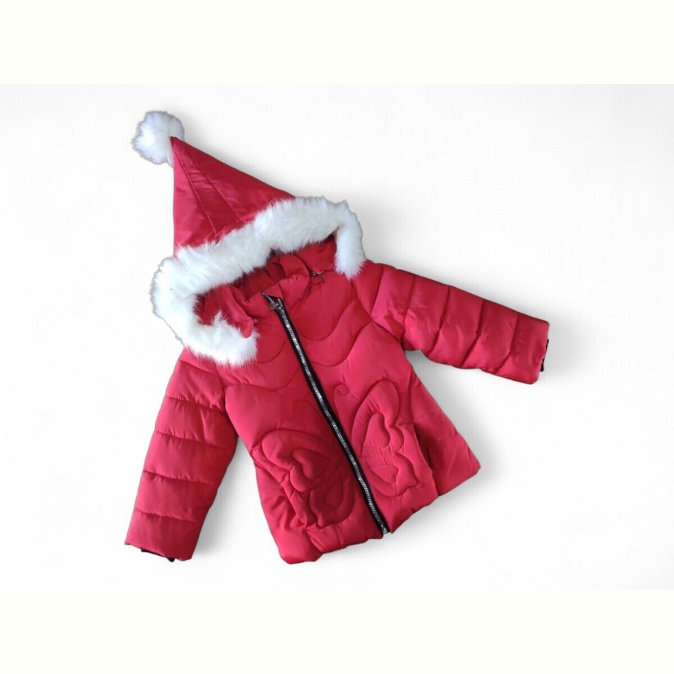 Куртка Kids-modnik S60 червоний єврозима Куртка Kids-modnik S60 червоний єврозима