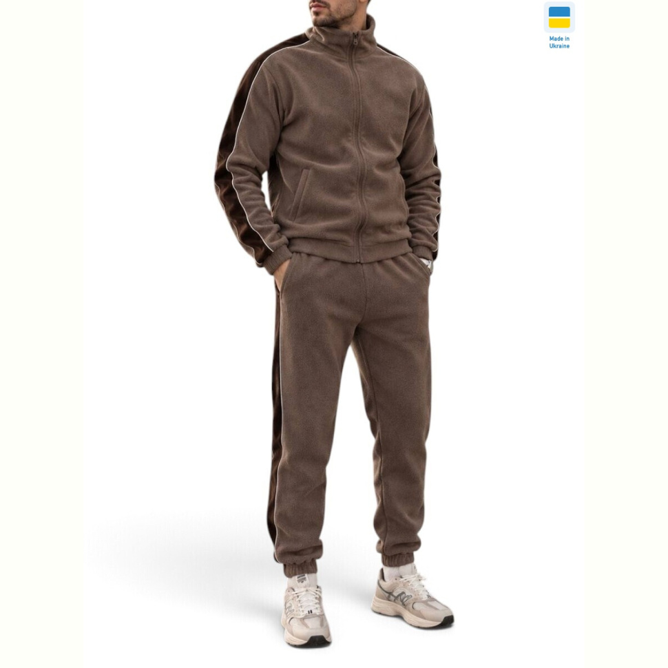 Спортивный костюм Alisa Brand 974 seven капучино-коричневий