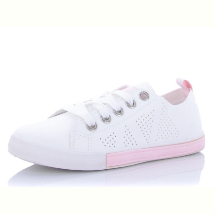 Кроссовки YUEMINGZHU HB53 white-pink