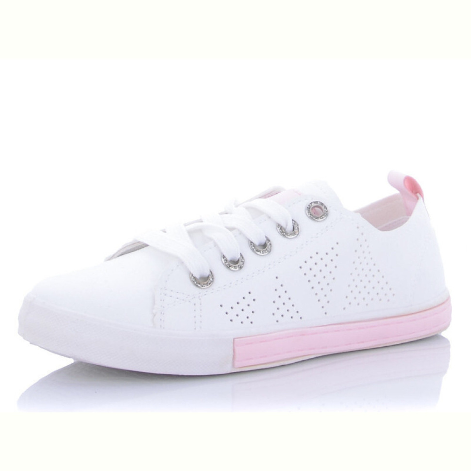 Кроссовки YUEMINGZHU HB53 white-pink