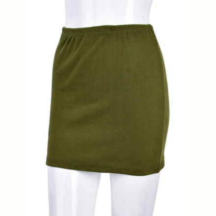 Юбка Obuvok B025-4 khaki (10661)