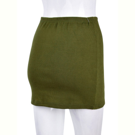 Юбка Obuvok B025-4 khaki (10661)