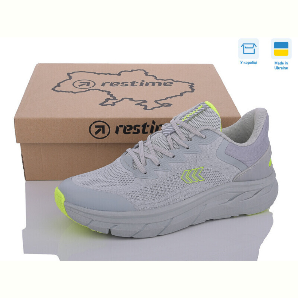 Кроссовки Restime EML24028 grey