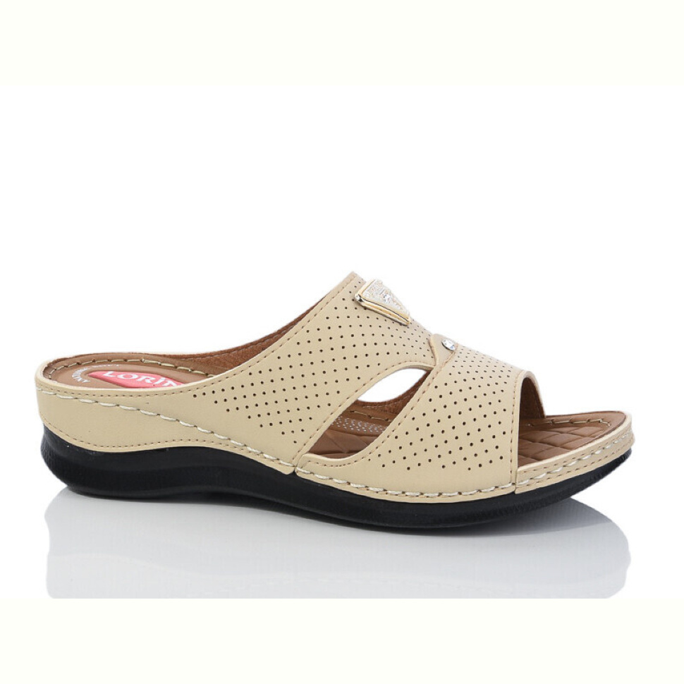 Шлепки Sali-2 013-25 beige
