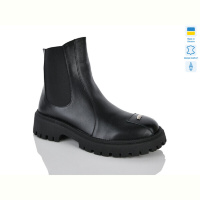 Ботинки Sali 787 чорний к. демі