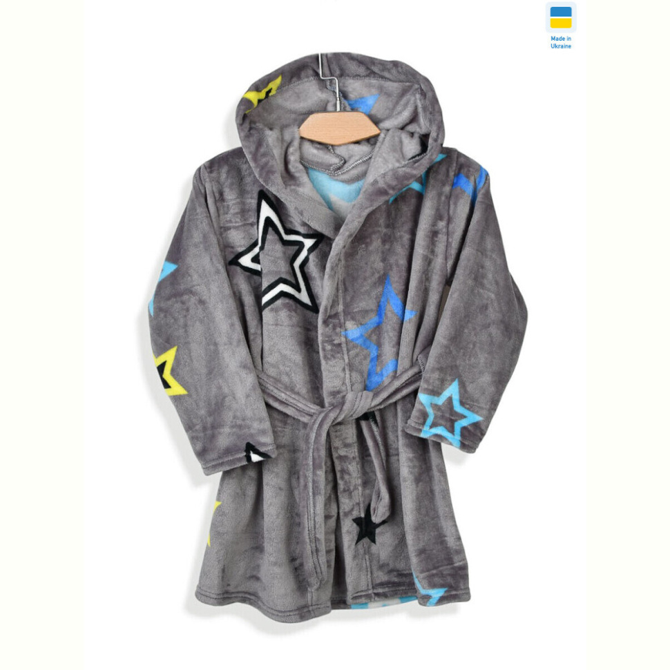 Халат Kir15 21936 сірий