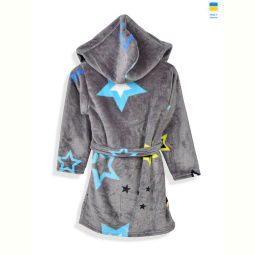 Халат Kir15 21936 сірий