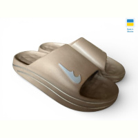 Шлепки Rai shoes 513-020 коричневий