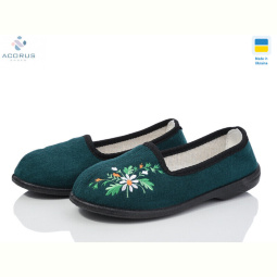 Тапки Acorus Litma 01 зелений