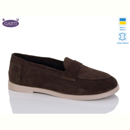 Туфли Garti 408 корич замш