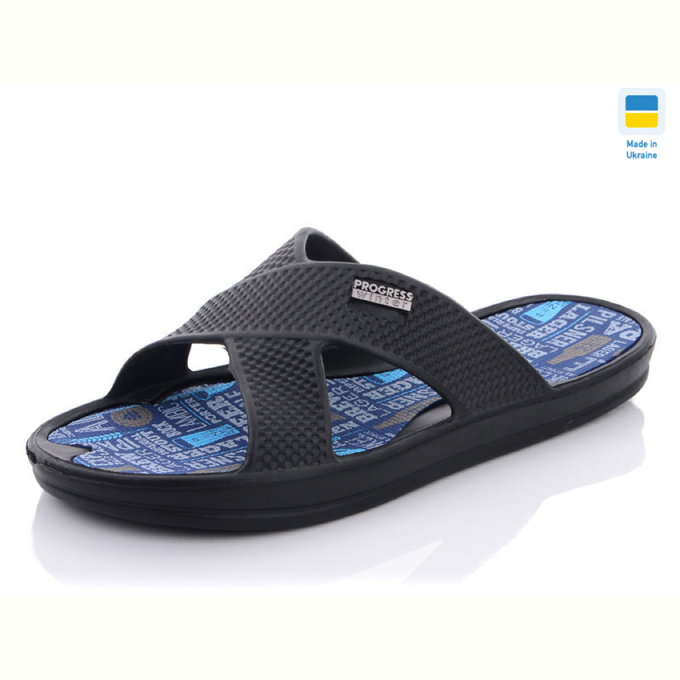 Шлепки Progress Прогресс М227 черные