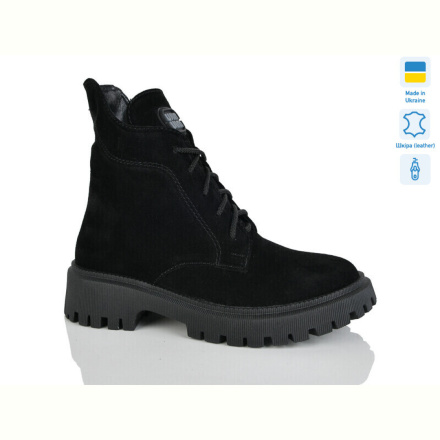 Ботинки Sali 5-6 чорний з. зима