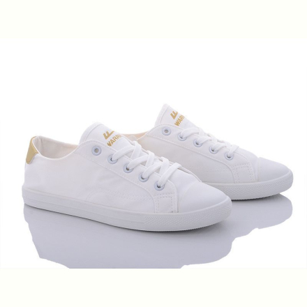Кеды Class Shoes WB21 бело-золотой