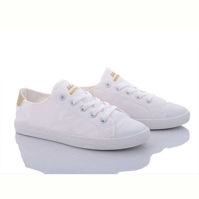 Кеды Class Shoes WB21 бело-золотой