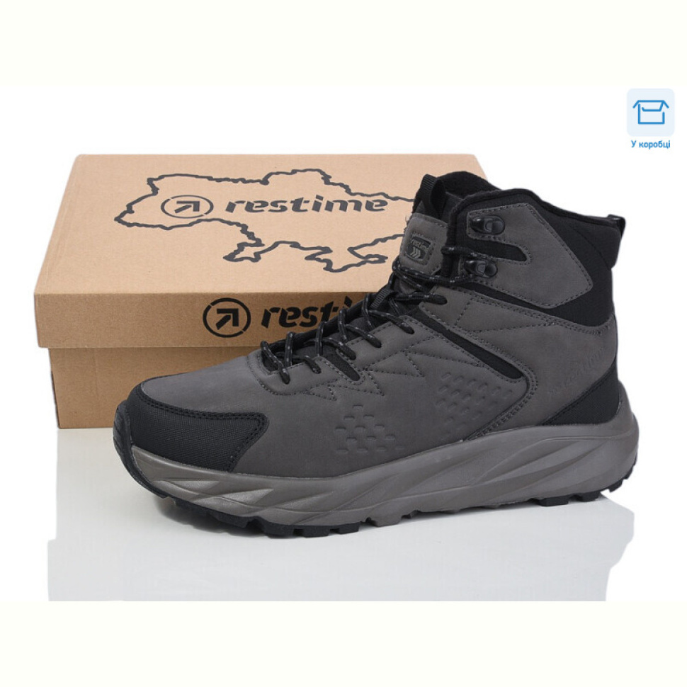 Ботинки Restime RMZ24194 d.grey