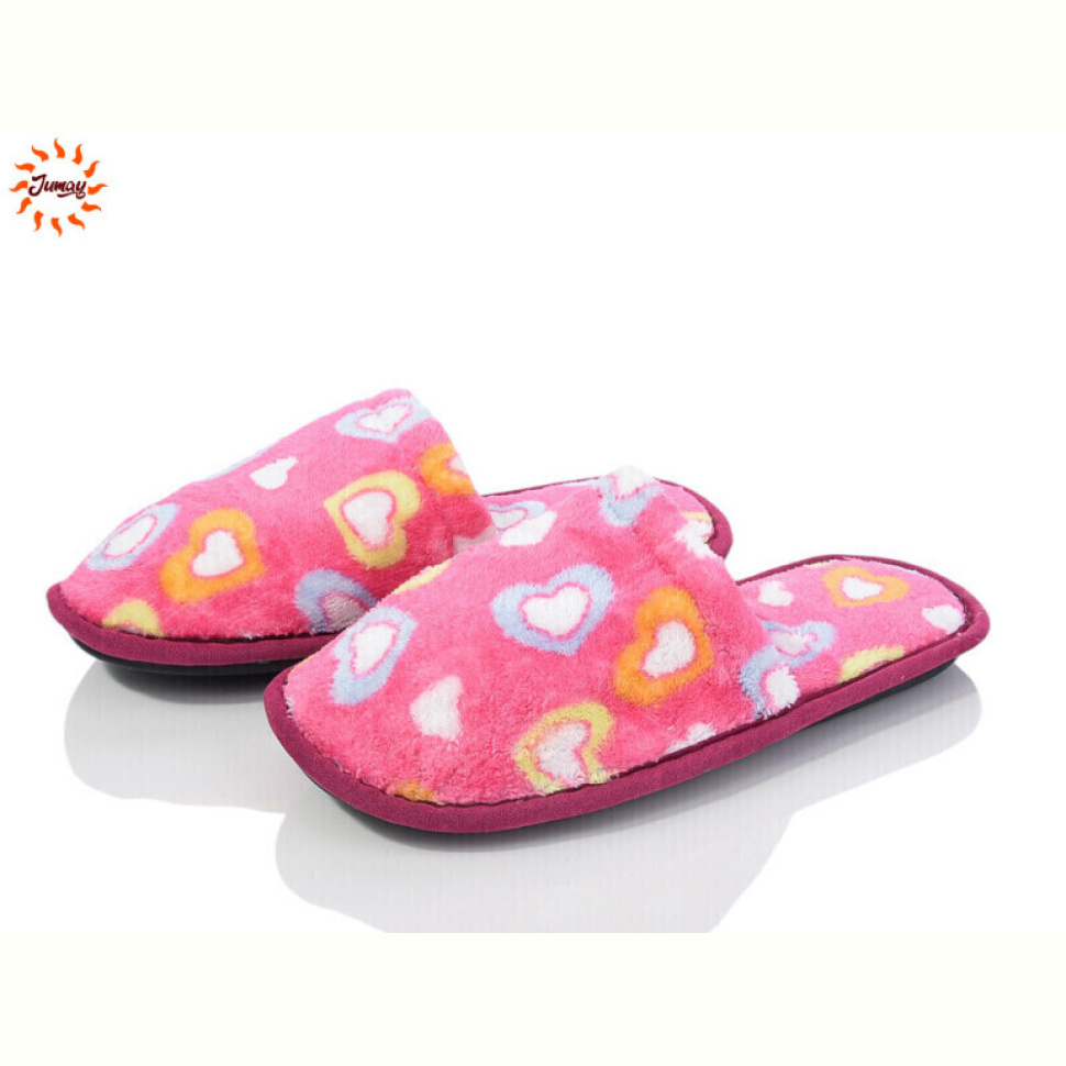 Тапки Jumay Капці жін серце кольор.-рожеві