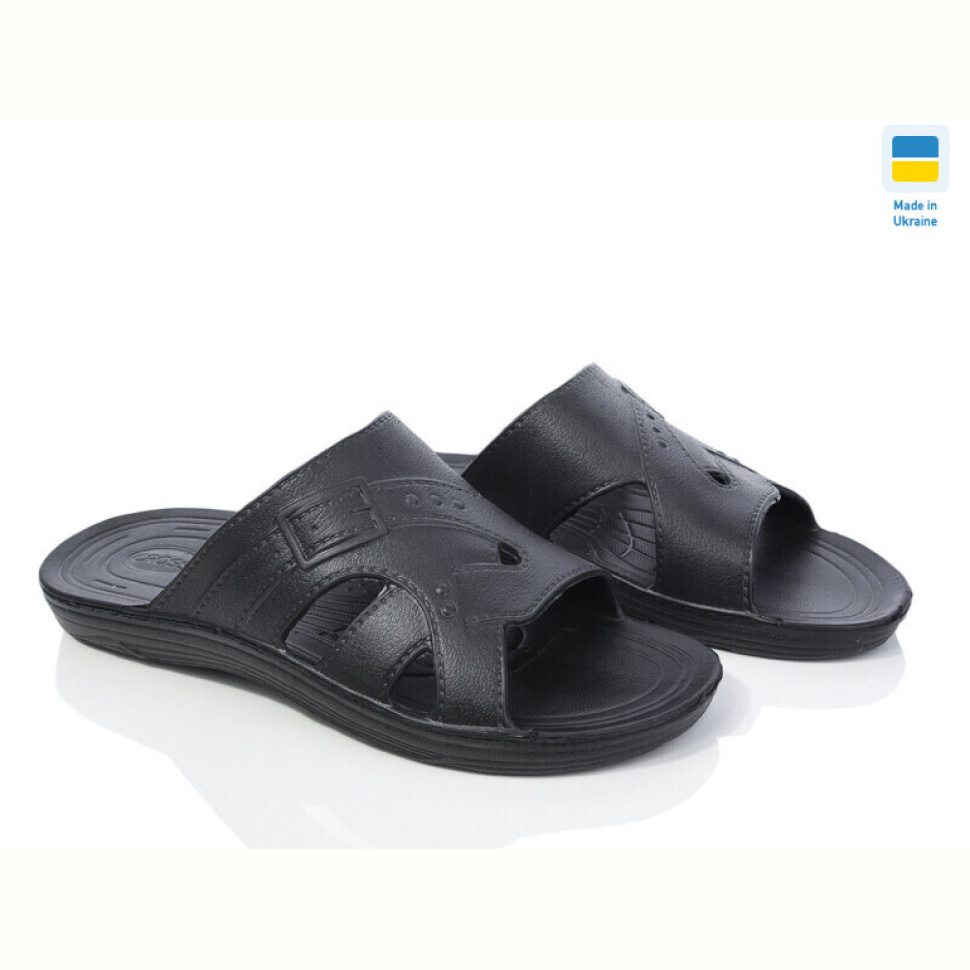 Шлепки Vladimir Пряжка чорний