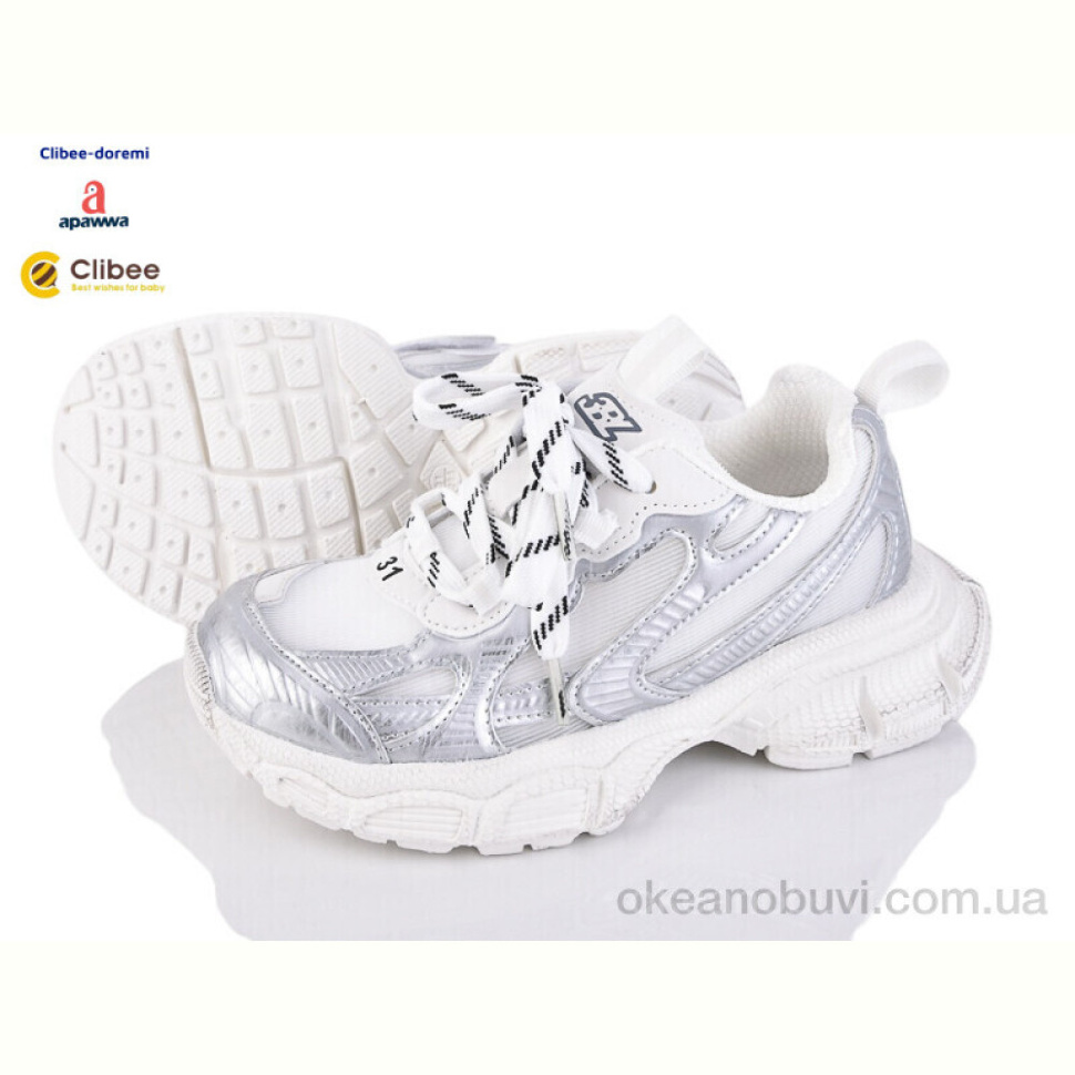Кроссовки Clibee-Doremi A1215 white