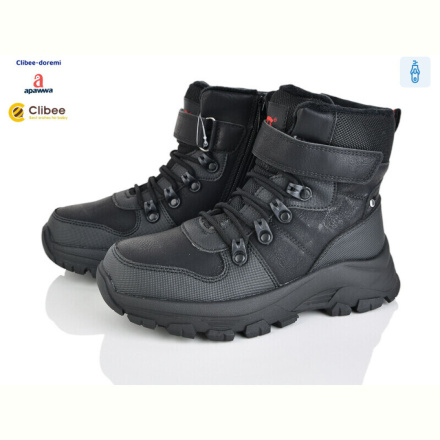 Ботинки Clibee-Doremi HC616 black-red