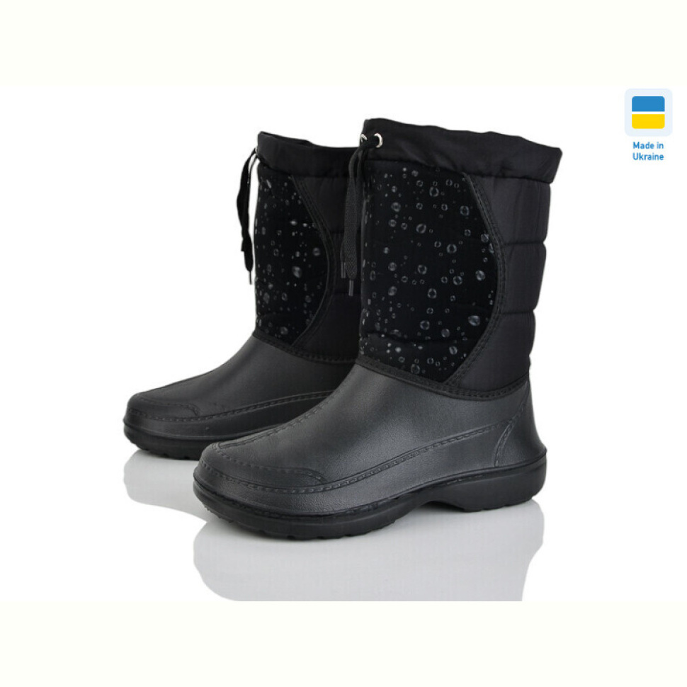 Сапоги из пены Vladimir Кредо Тайра 2034 чорний 3D капля