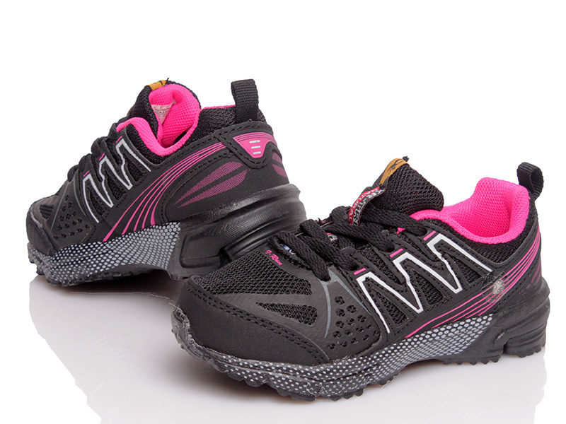 Кроссовки Kidsmix N3515b2 black-hotpink-white Кроссовки Kidsmix N3515b2 black-hotpink-white