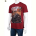 Футболка BIG 3707-098 bordo