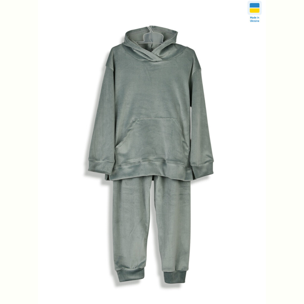 Спортивный костюм Kir15 183285 сірий