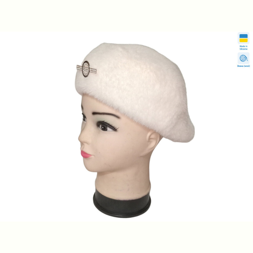 Кепка Mabi Кенголка 0596 білий Кепка Mabi Кенголка 0596 білий