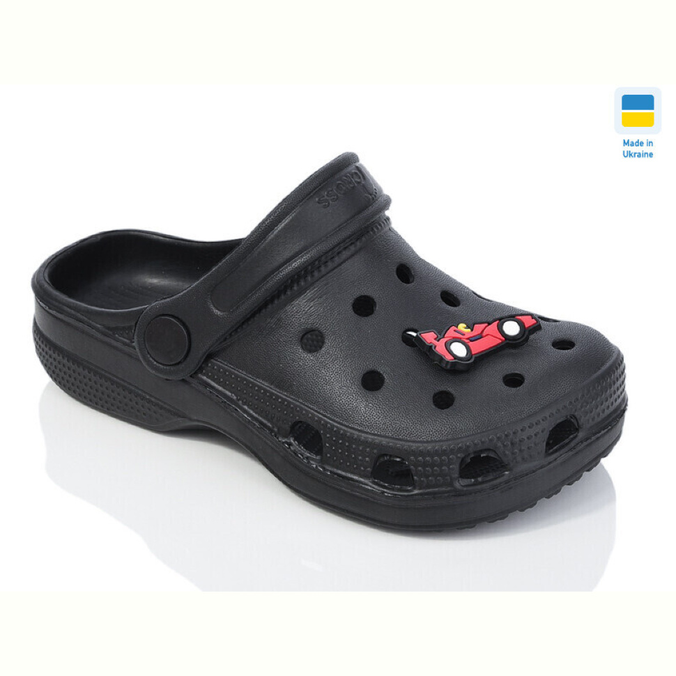 Кроксы Lot Shoes N017 чорний