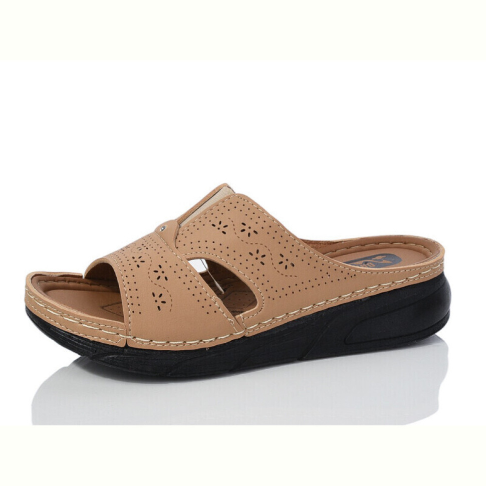 Шлепки Sali-2 D800 d.beige