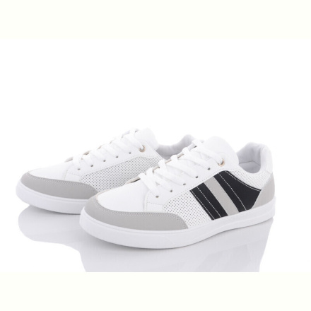 Кроссовки Violeta 9-778 white-grey