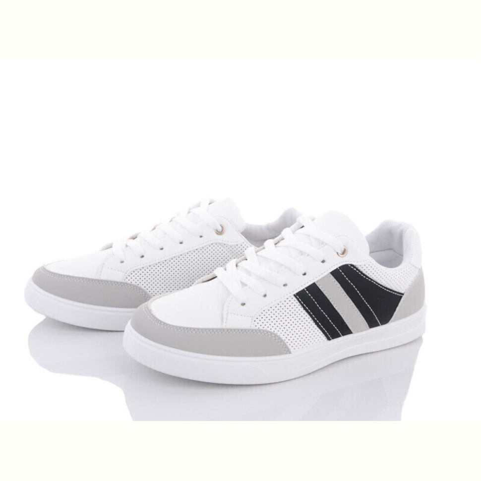 Кроссовки Violeta 9-778 white-grey