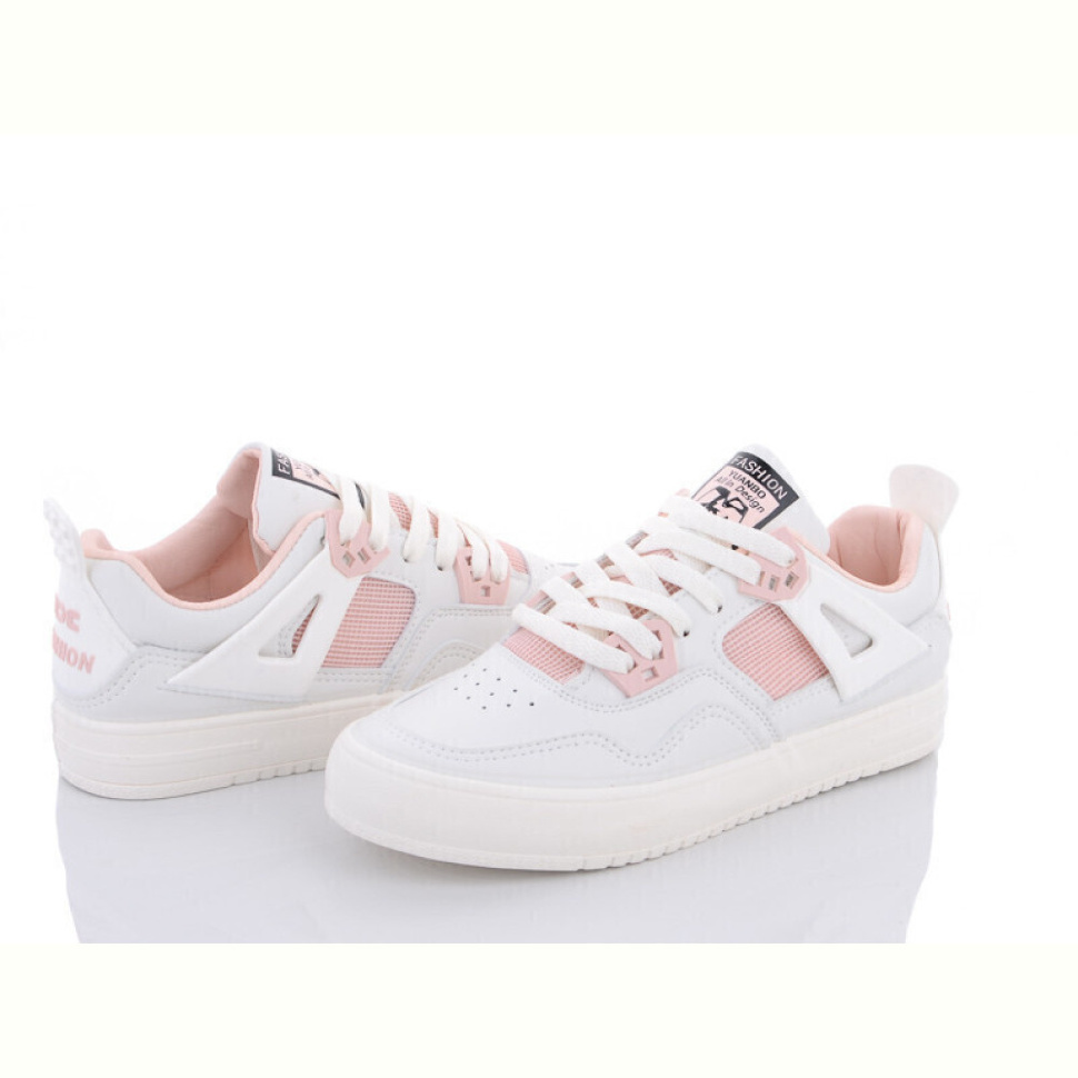 Кроссовки Violeta G7(2529) white-pink