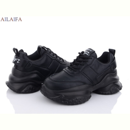 Кроссовки Ailaifa 8110 black піна