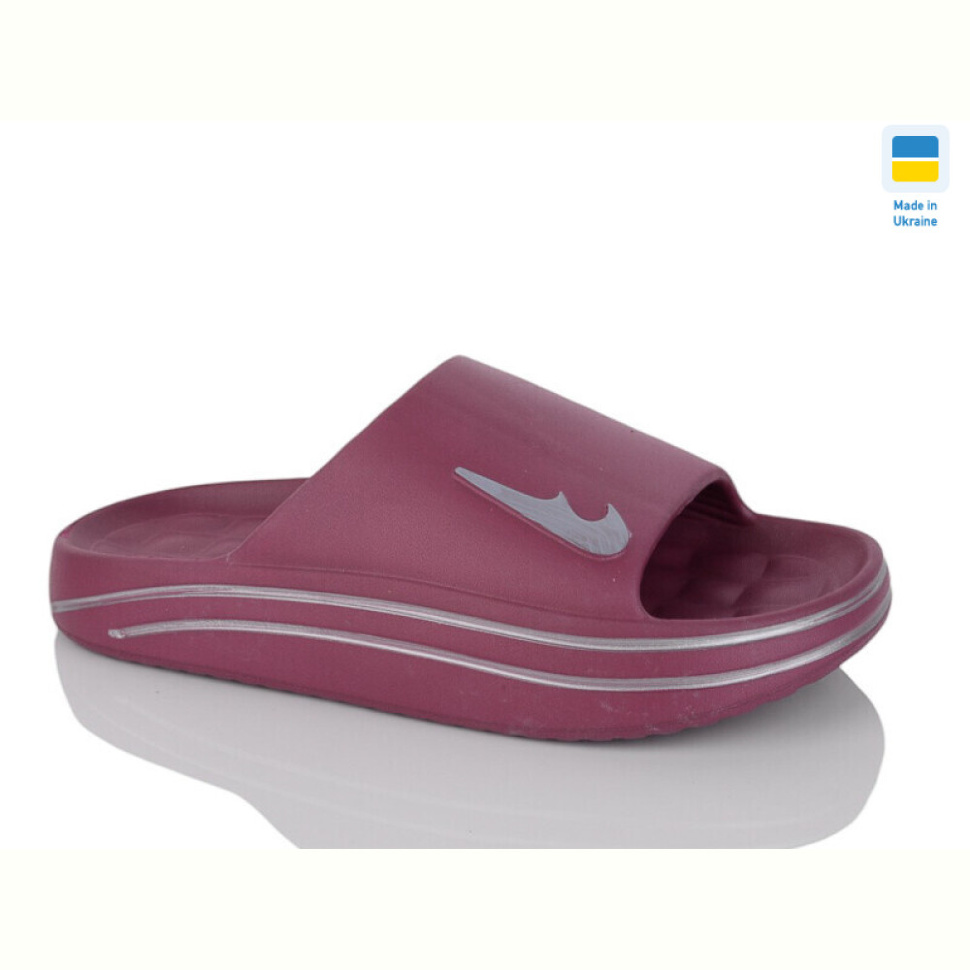 Шлепки Progress Роксол Ж513B бордо
