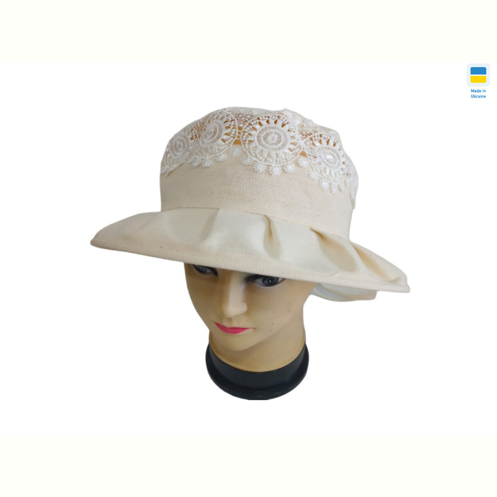 Шляпа Mabi 0792 бежевий