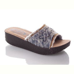 Шлепки DeMur W305-blue