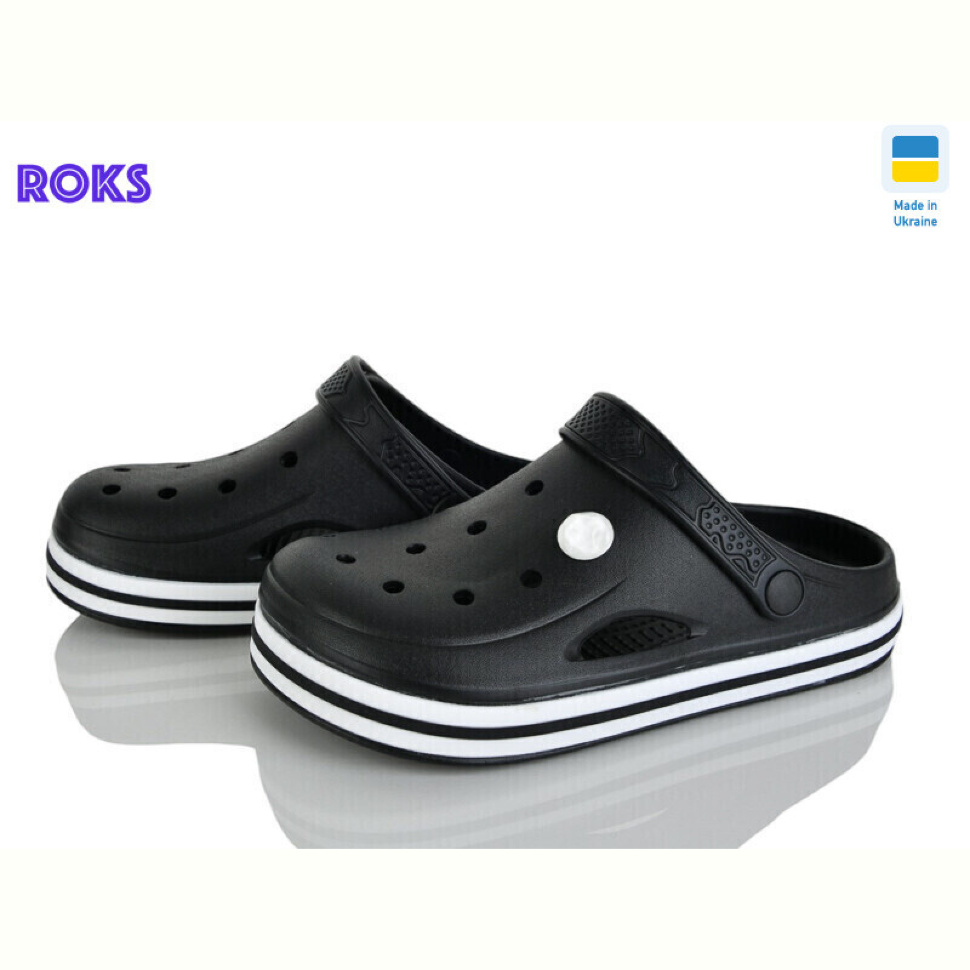 Кроксы Roks 416 чорний Кроксы Roks 416 чорний
